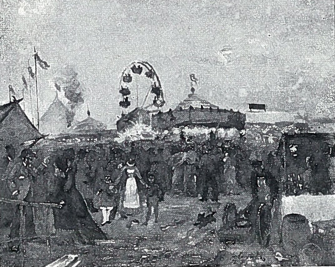 Oktoberfest i München af Lovis Corinth
