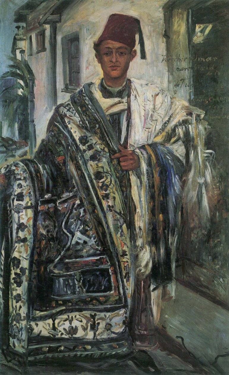 Orientalske tæppehandlere af Lovis Corinth