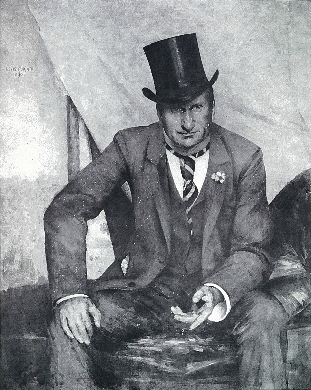 Portræt af skuespilleren Rogalln af Lovis Corinth