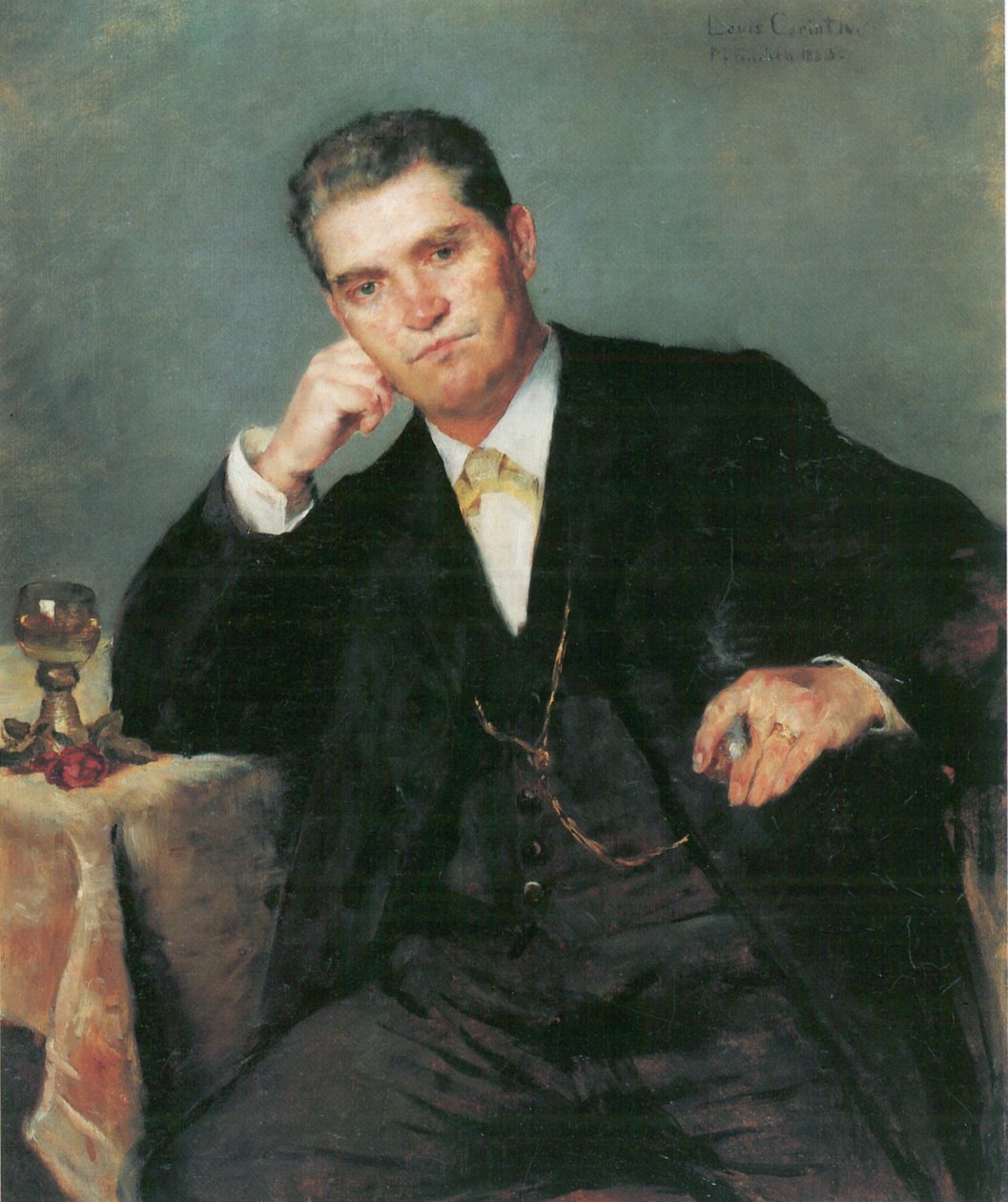 Portræt af faderen Franz Heinrich Corinth af Lovis Corinth
