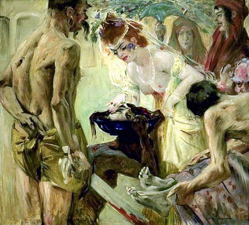 Salome, I. Versionn af Lovis Corinth
