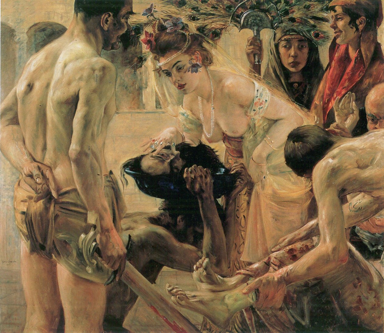 Salome, version II af Lovis Corinth