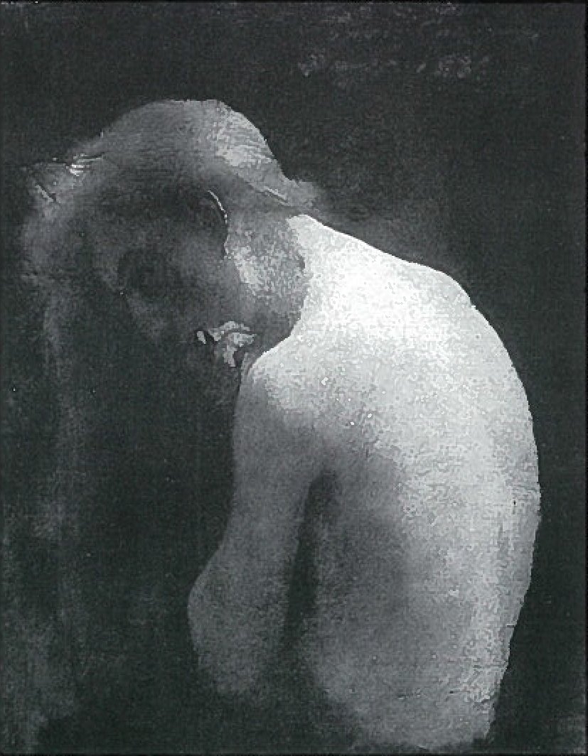 Kvinde semi-nøgen af Lovis Corinth
