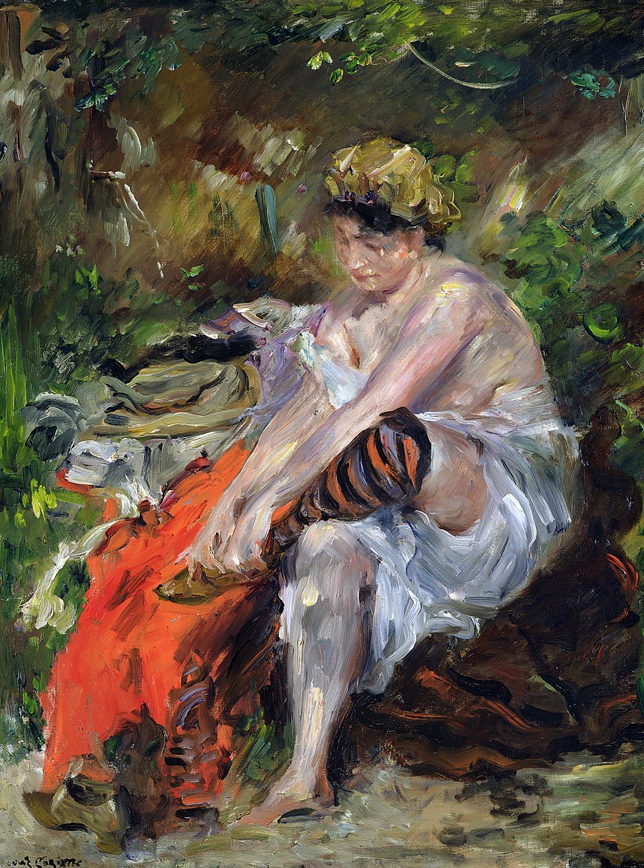 Efter Svømningen, 1906 af Lovis Corinth