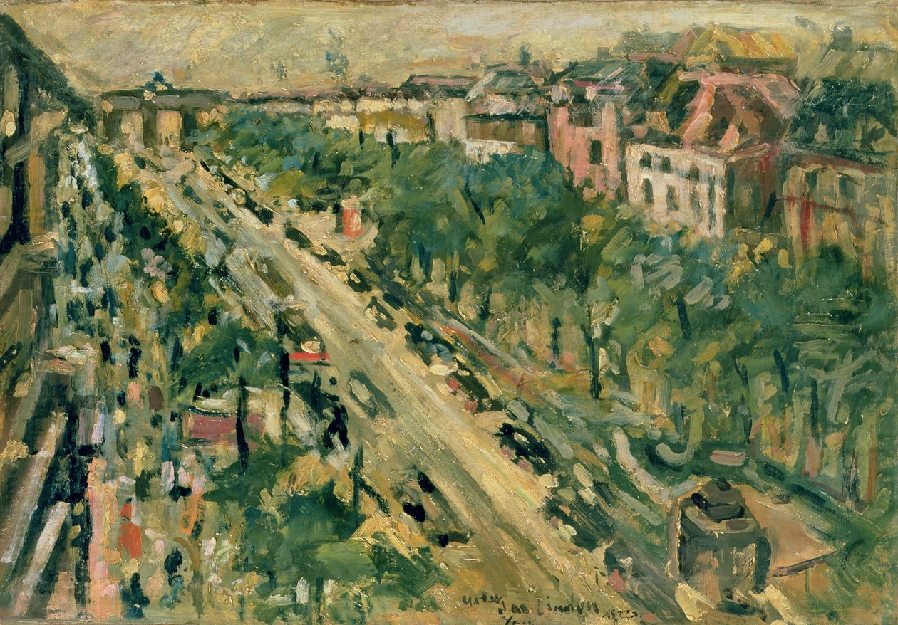 Berlin, Unter den Linden, 1922 af Lovis Corinth
