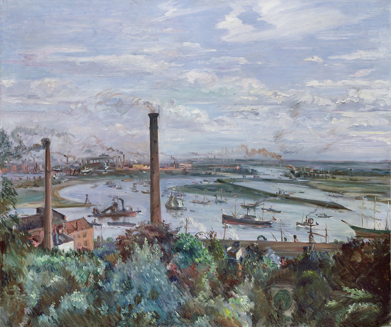 Udsigt over Kohlbrand, 1911 af Lovis Corinth