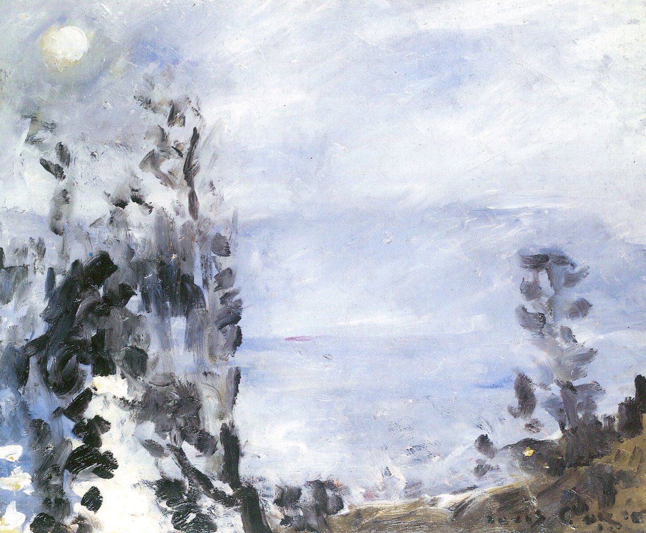 Walchensee, Junimond af Lovis Corinth