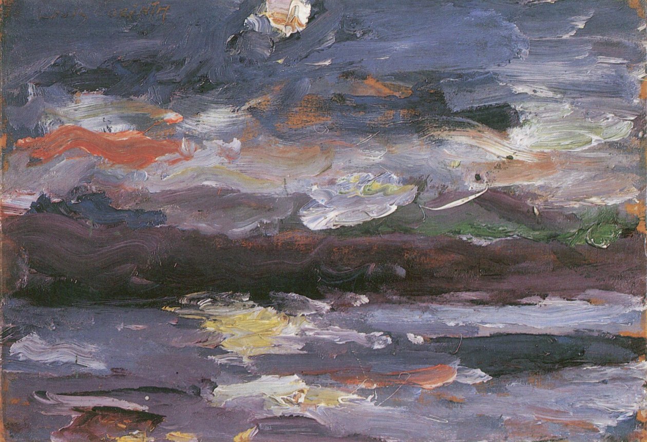 Walchensee, Mondnachtn af Lovis Corinth
