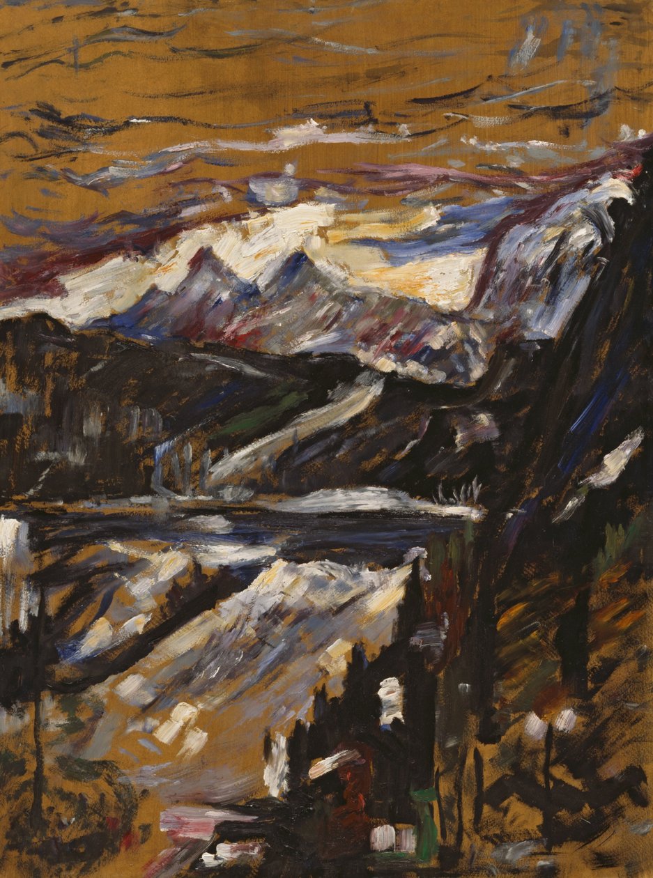 Der Walchensee af Lovis Corinth