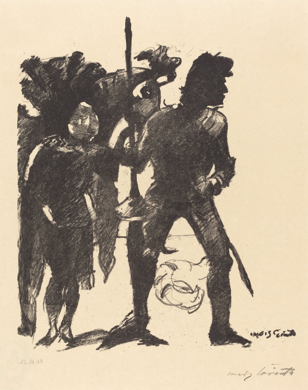 Götz von Berlichingen, 1920. af Lovis Corinth