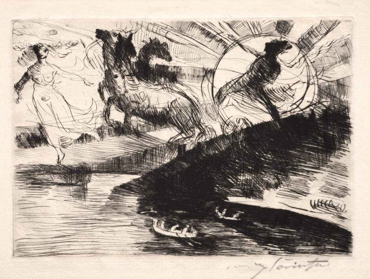 Helios af Lovis Corinth