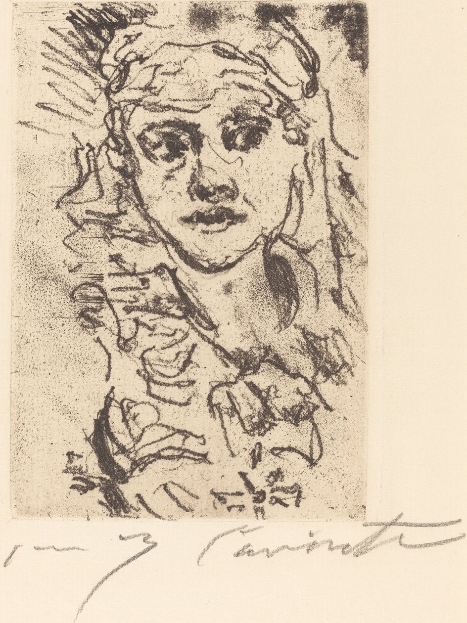 Henny Porten, 1923. af Lovis Corinth
