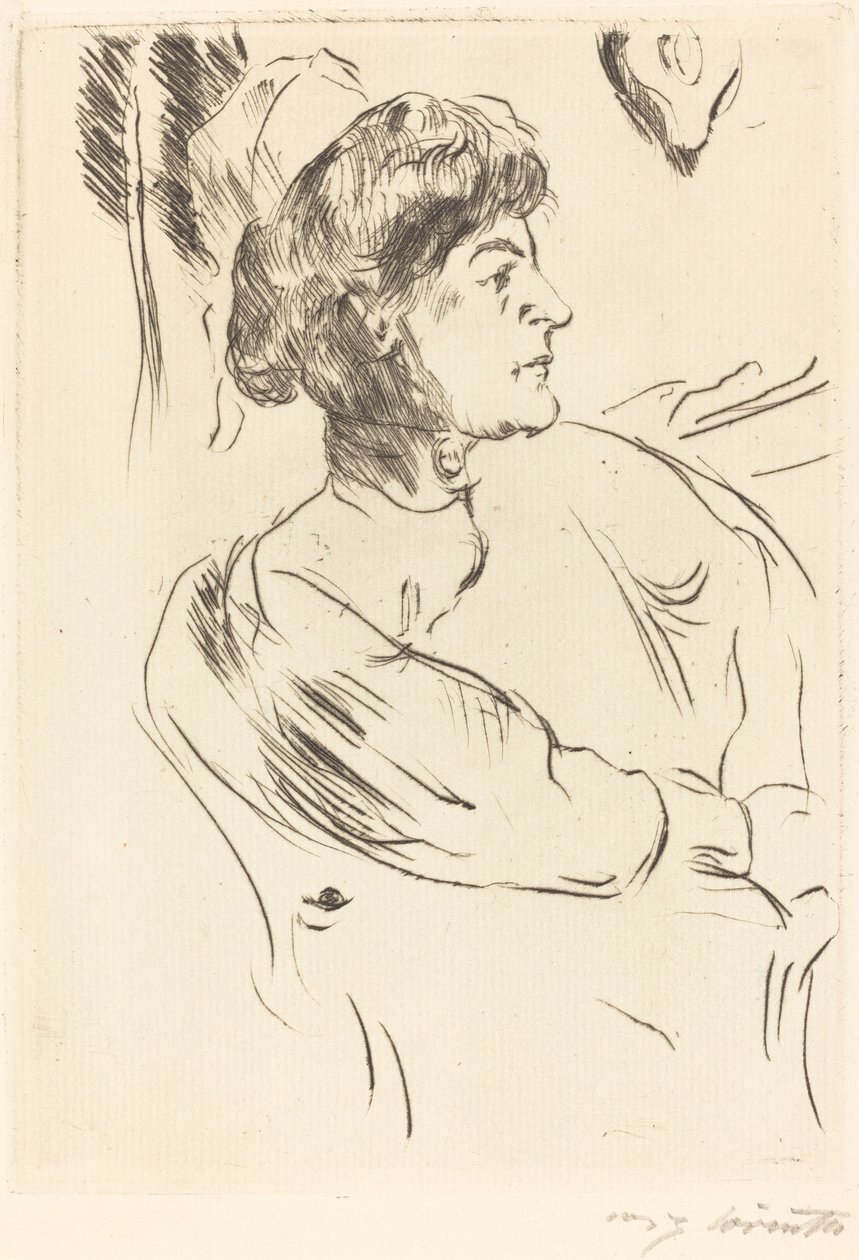 Sygeplejerske, 1914. af Lovis Corinth