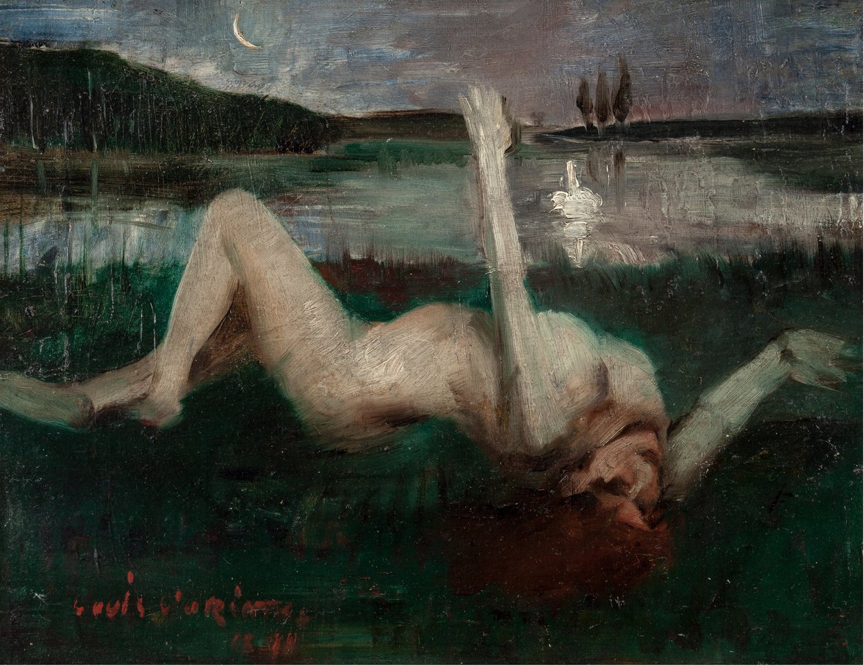 Leda, 1890. af Lovis Corinth