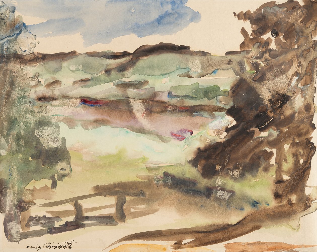 Walchensee af Lovis Corinth
