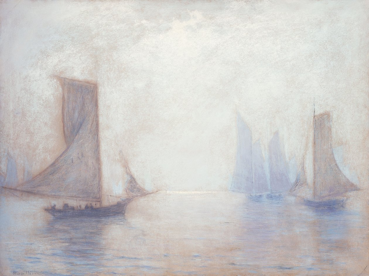 Blå Sejl af Lowell Birge Harrison
