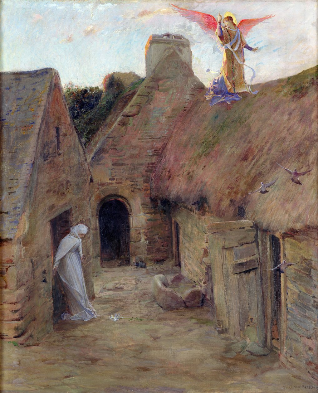 Bebudelsen, 1908 af Luc Oliver Merson