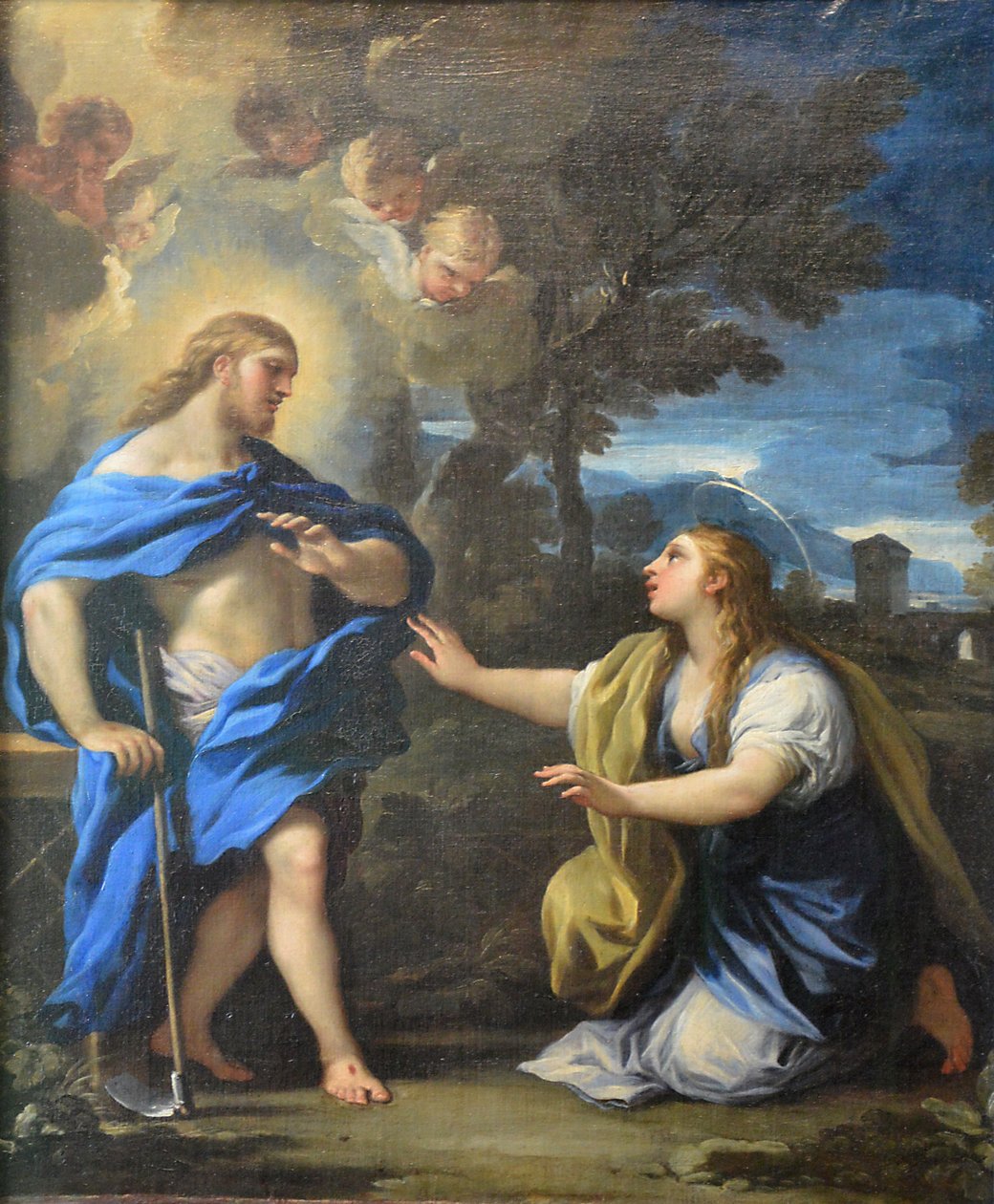 Kristus viste sig for Magdalen af Luca Giordano