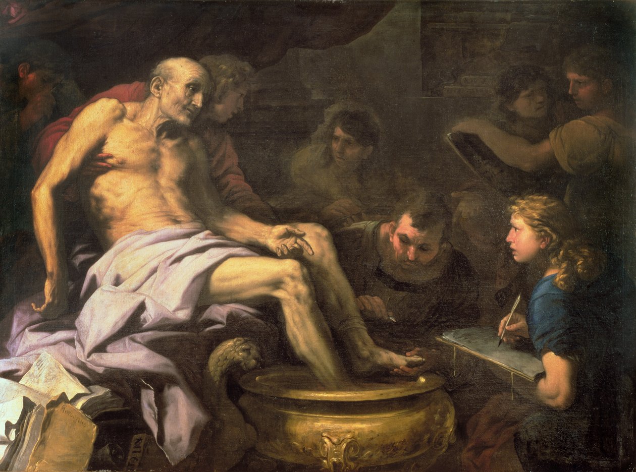 Senecas død af Luca Giordano