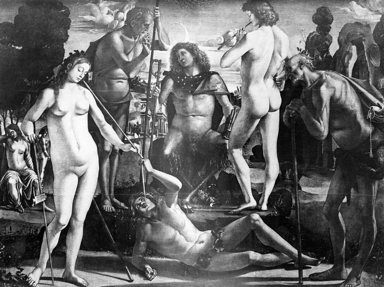 Court of Pan, ca. 1484 af Luca Signorelli