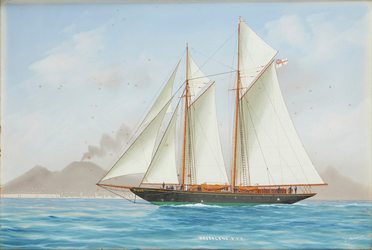 Magdalene R.Y.S Off Napoli (gouache) af Luca Papaluca