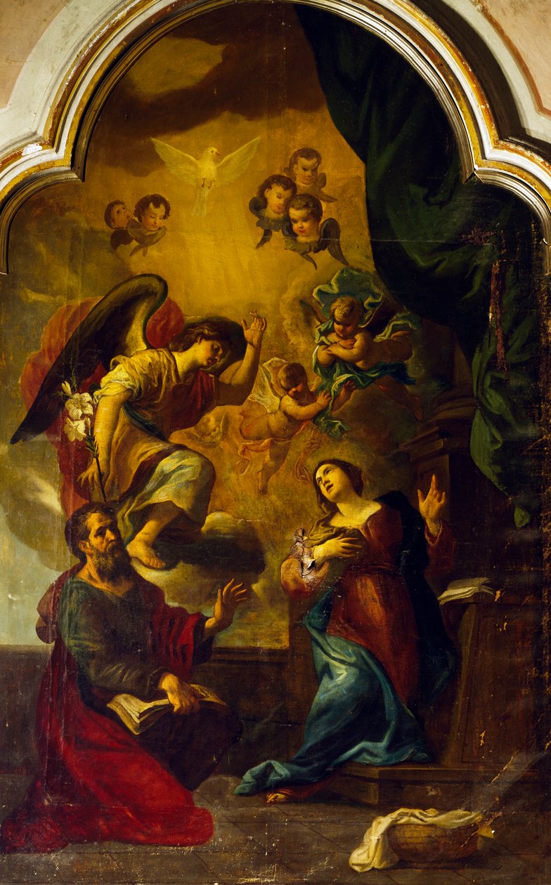 Bebudelse af Luca Cambiaso (1527-1585) af Luca Cambiaso