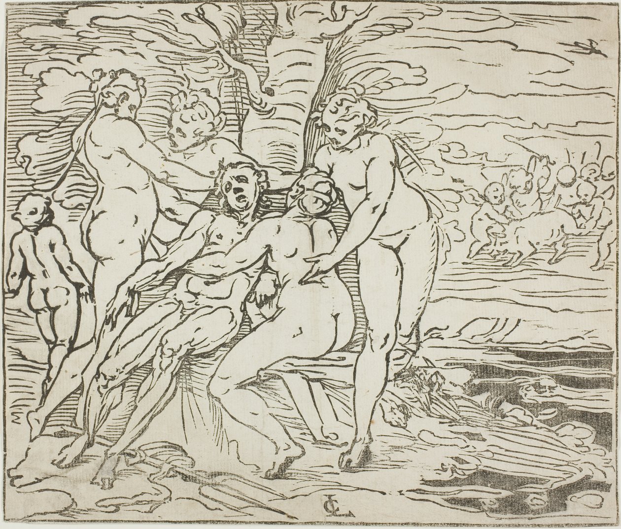 Venus sørger over Adonis