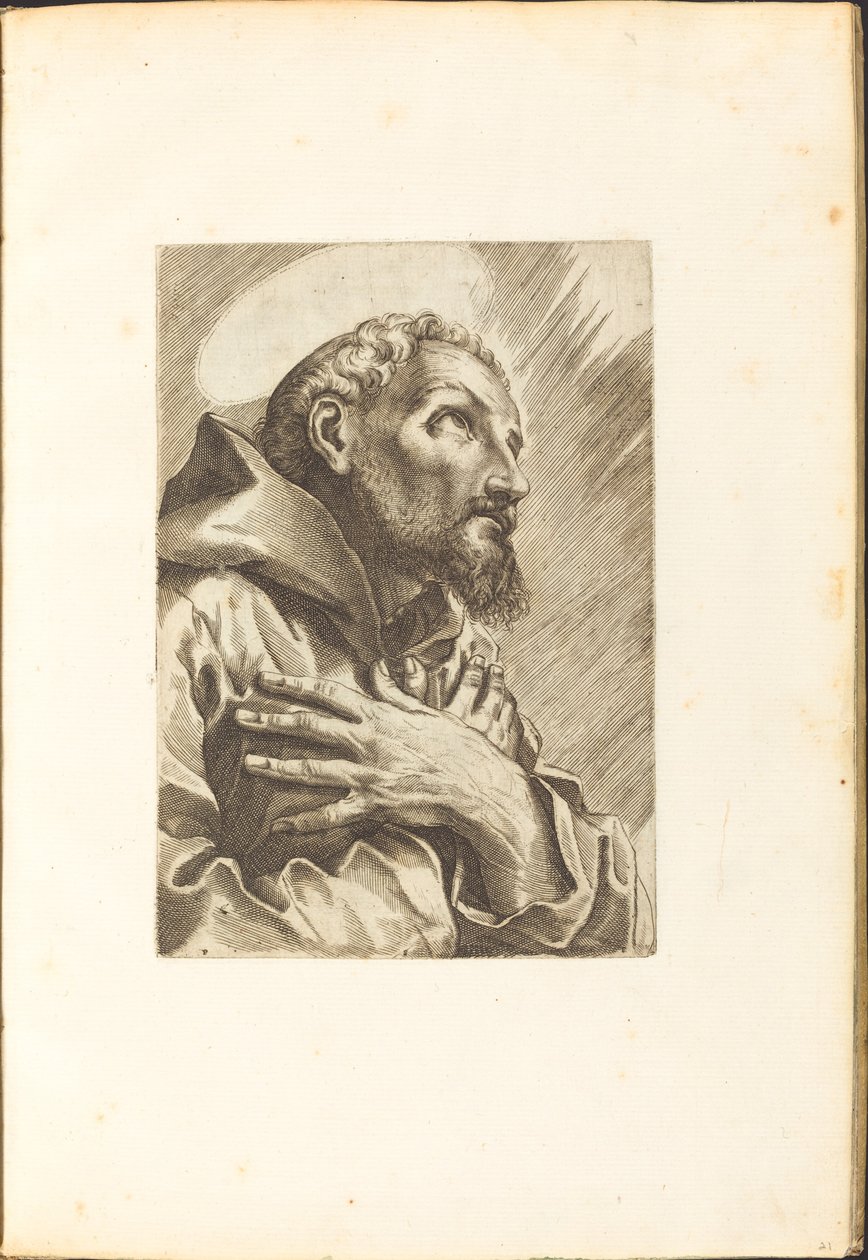 Sankt Frans af Assisi af Luca Ciamberlano