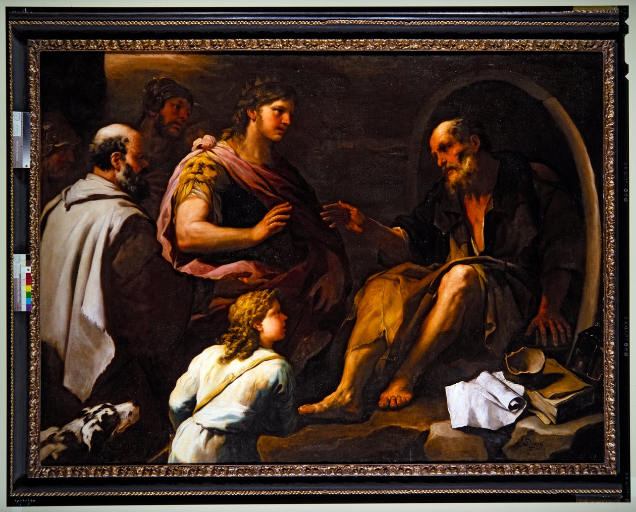 Alexander  Diogenes (maleri) af Luca Giordano