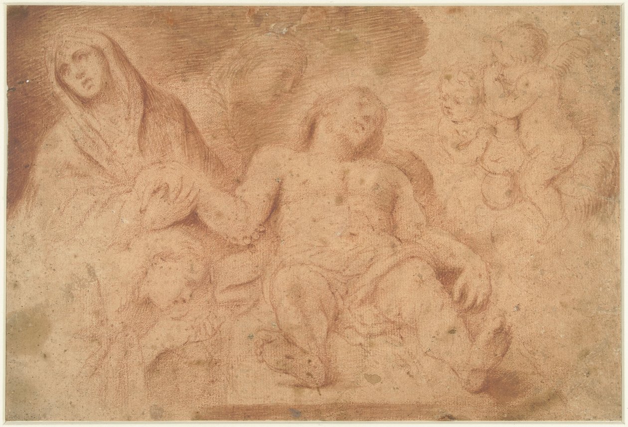 Kristi skælven af Luca Giordano
