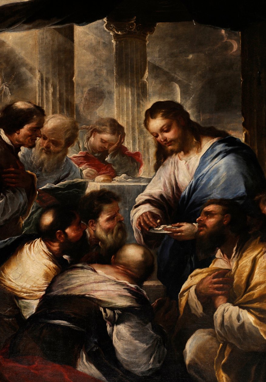 Apostlenes fællesskab af Luca Giordano