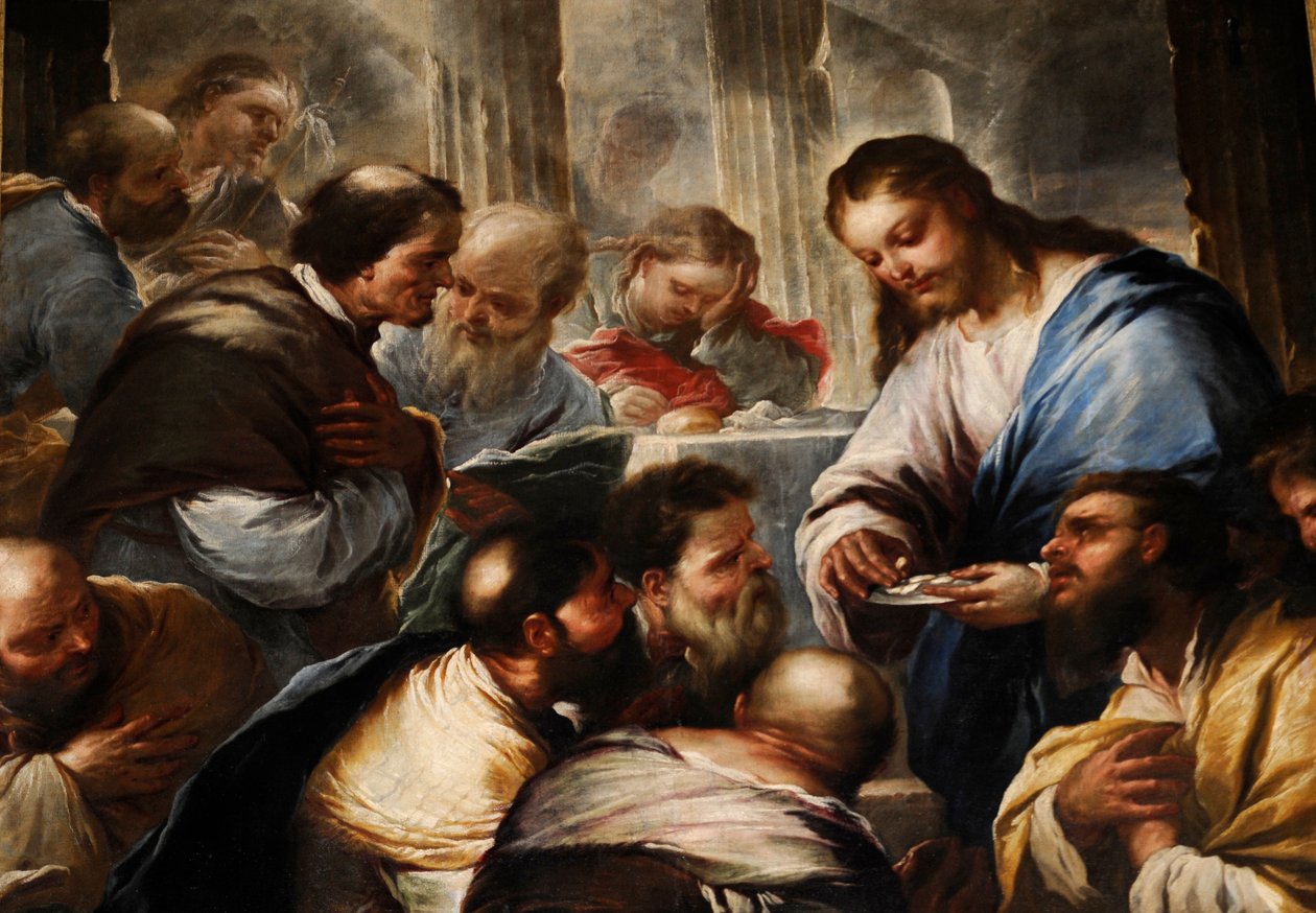 Apostlenes fællesskab af Luca Giordano