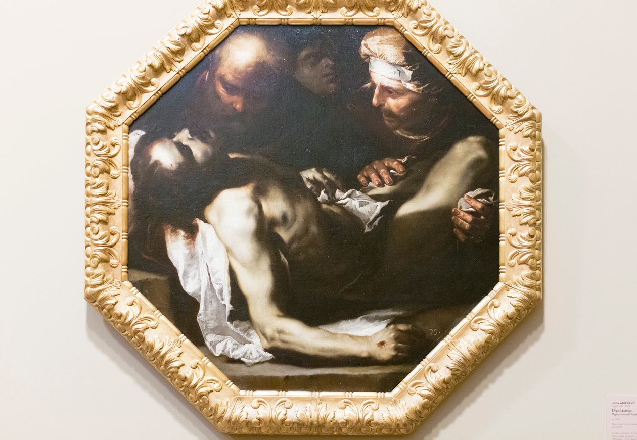 Kristi afsættelse af Luca Giordano