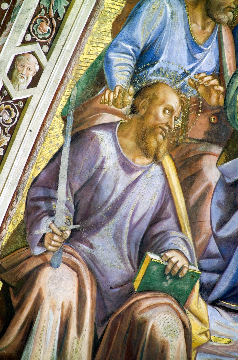 Apostle, detalje af Sankt Paulus af Luca Signorelli