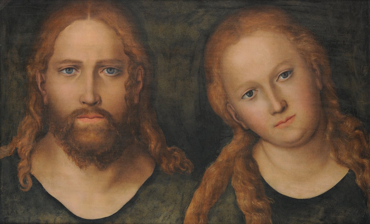 Kristus og Maria af Lucas Cranach the Elder