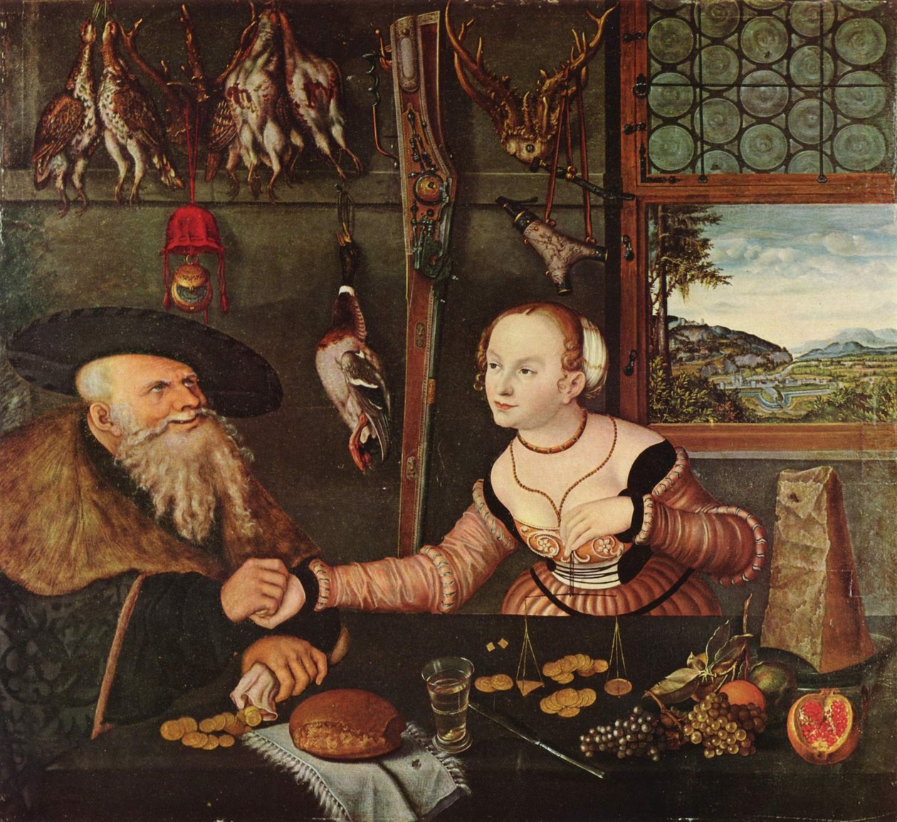 Betalingen af Lucas Cranach the Elder