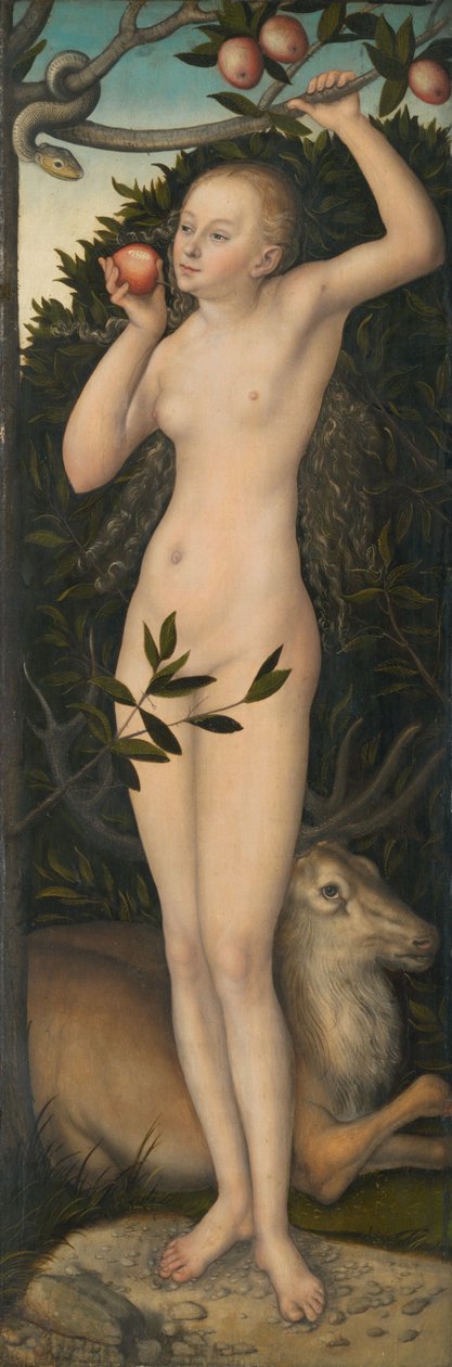 Eve af Lucas Cranach the Elder