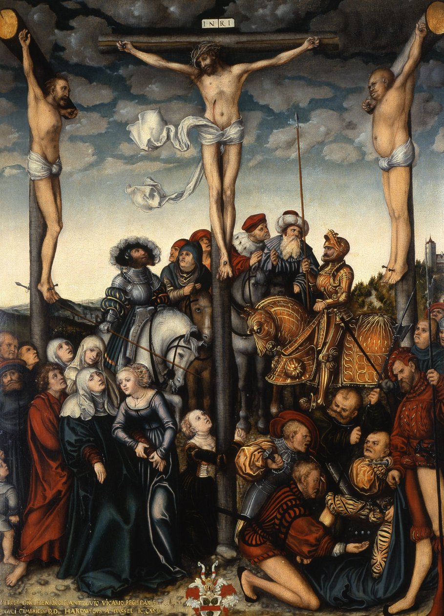 korsfæstelse af Lucas Cranach the Elder