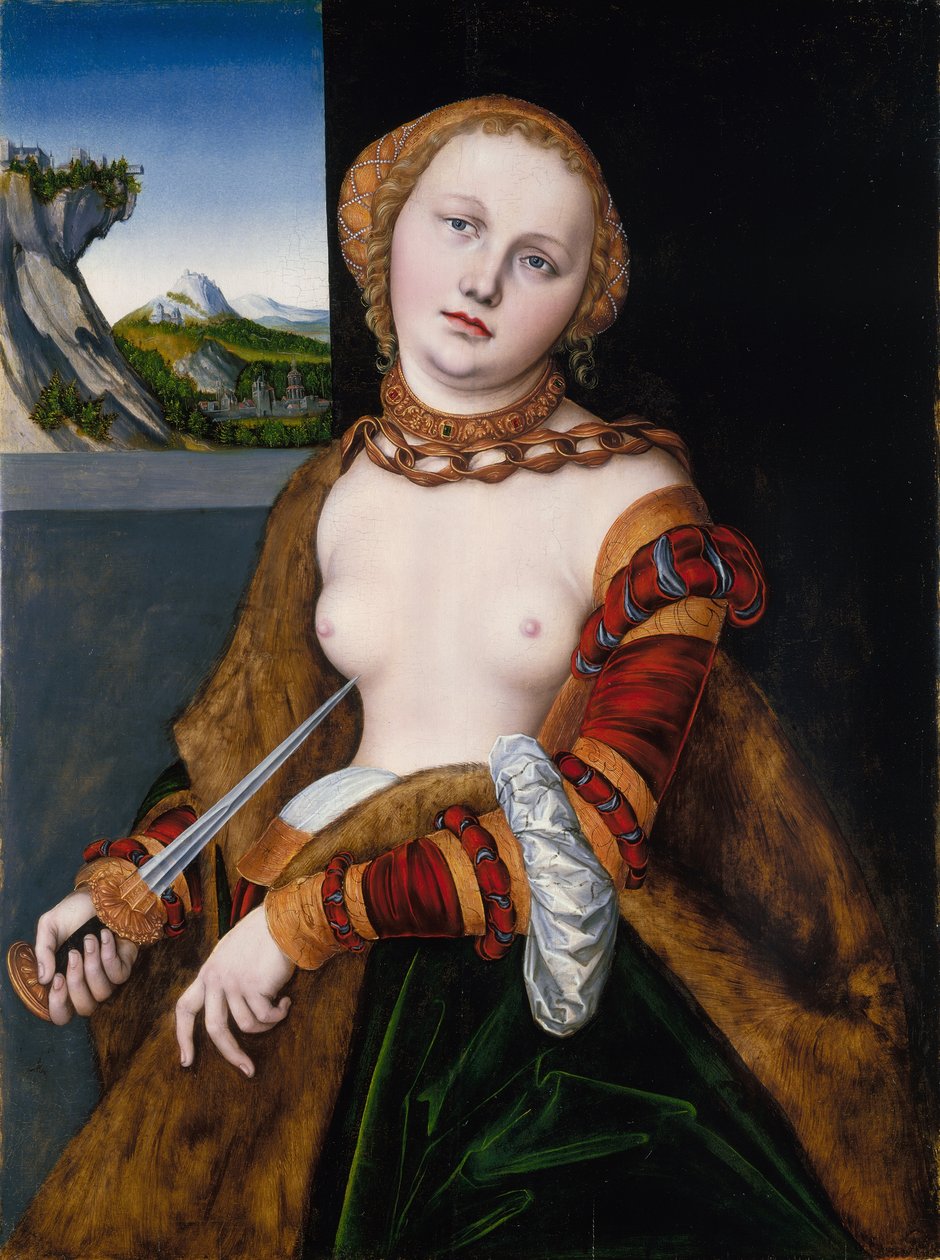 Lucretia af Lucas Cranach the Elder