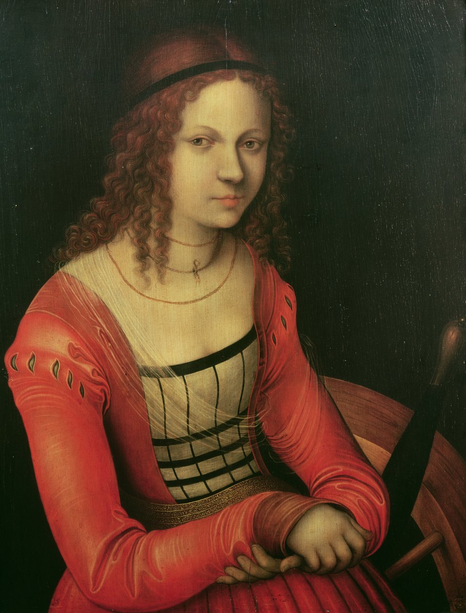 Sankt Catherine af Lucas Cranach the Elder