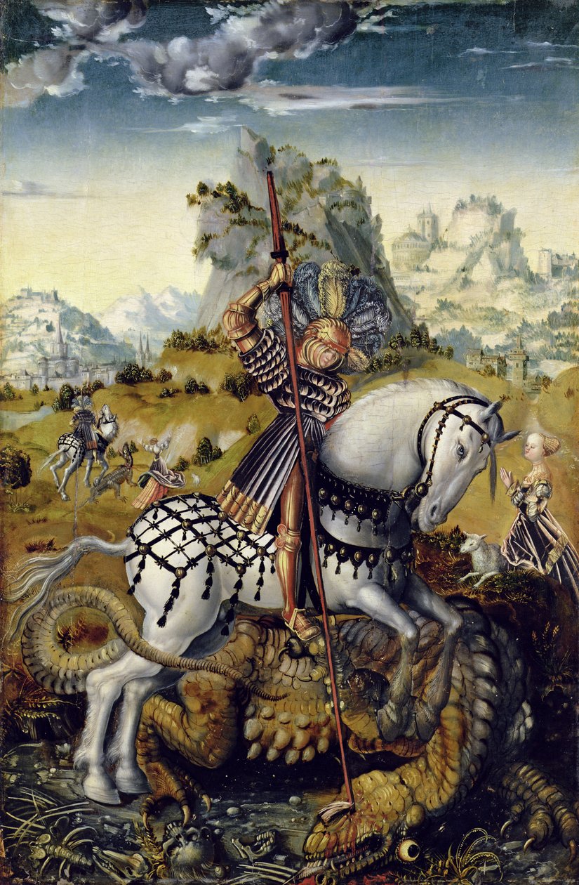 St. George af Lucas Cranach the Elder