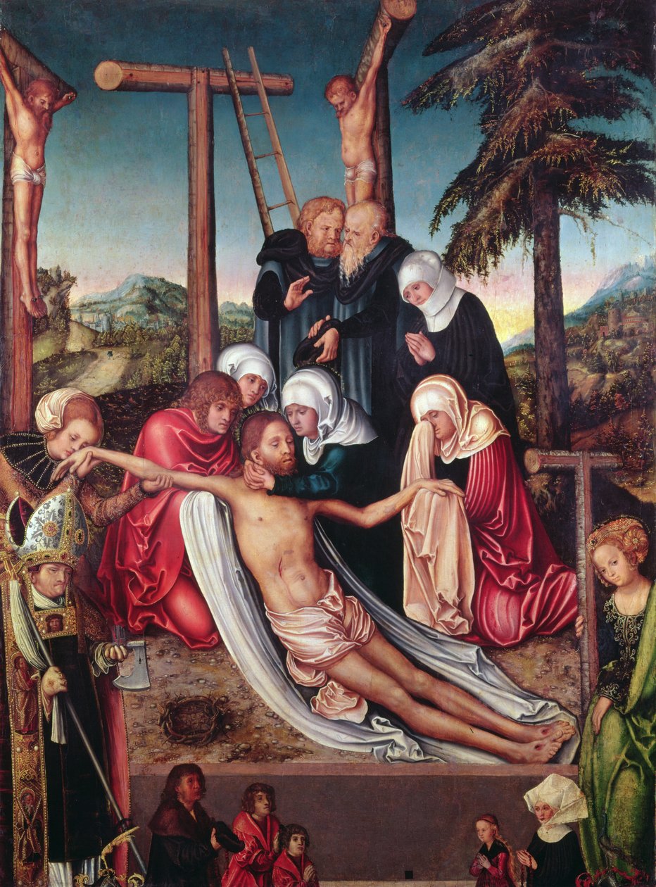 The Picnic, ca. 1881-2 (panel) af Lucas Cranach the Elder