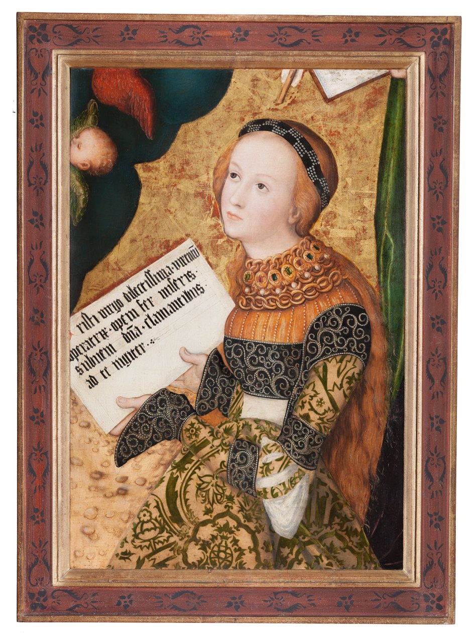 Sankt Christina, ca. 1520-22 af Lucas Cranach the Elder