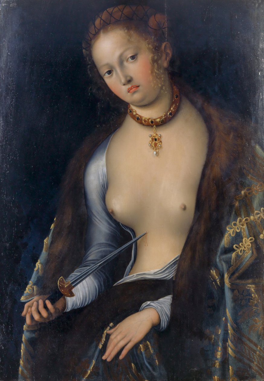 Lucretia af Lucas Cranach the Elder