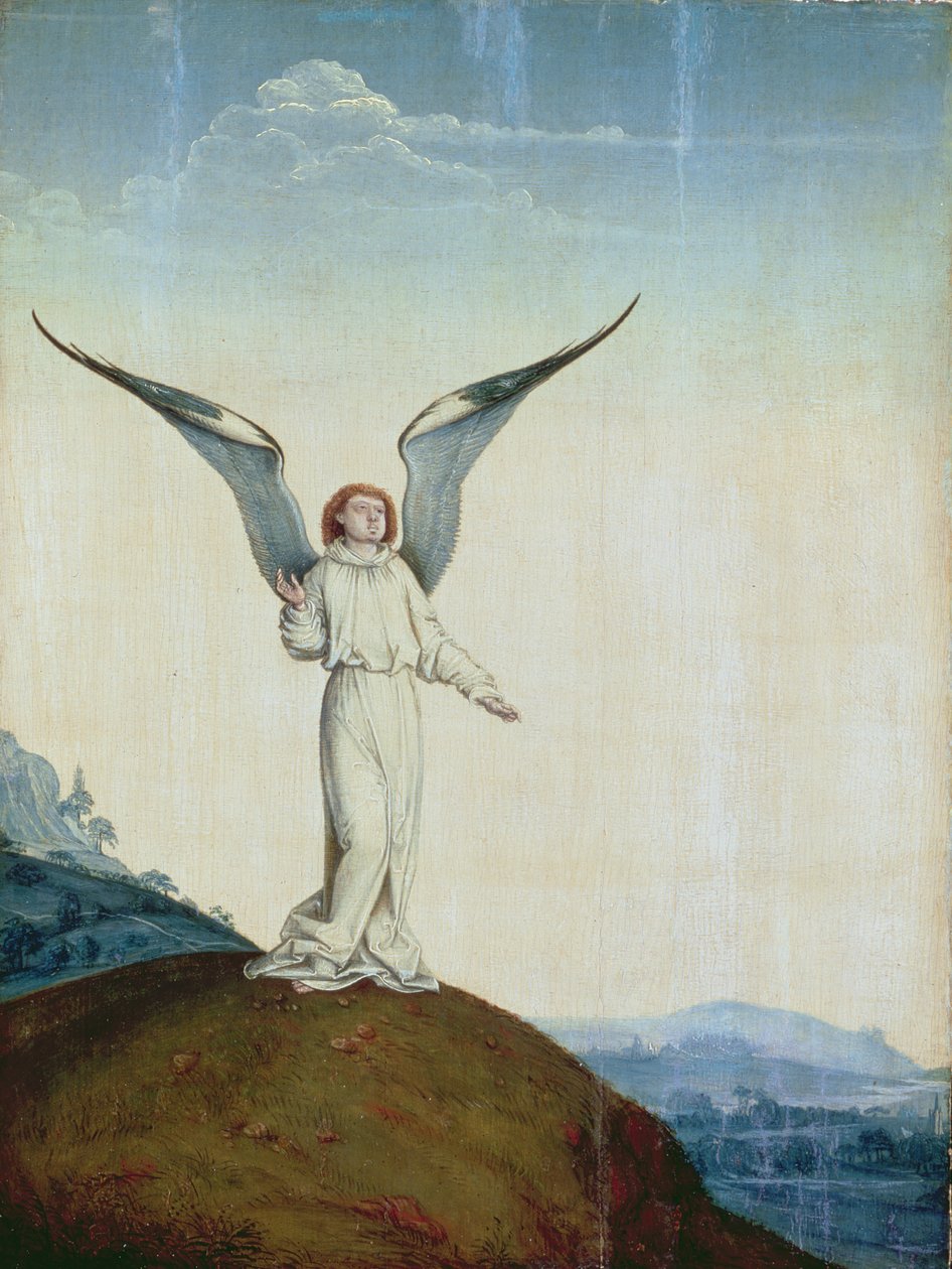 Engel, ca. 1530 af Lucas van Leyden