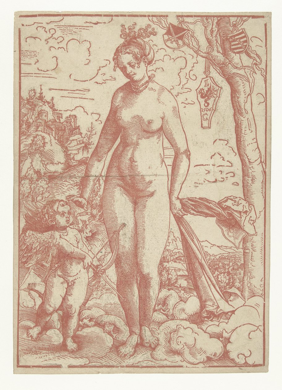 Venus forelsket af Lucas Cranach
