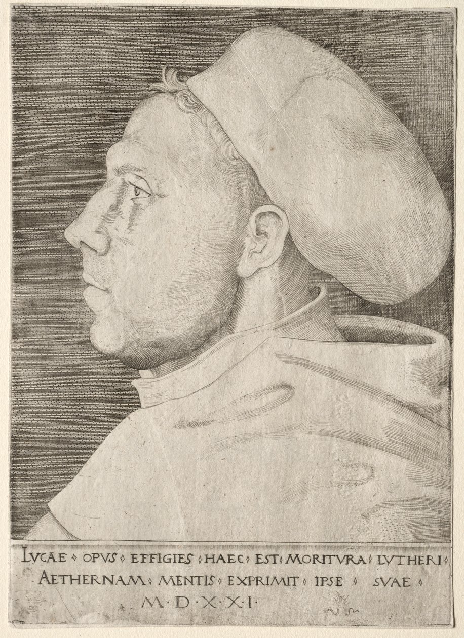 Martin Luther af Lucas Cranach
