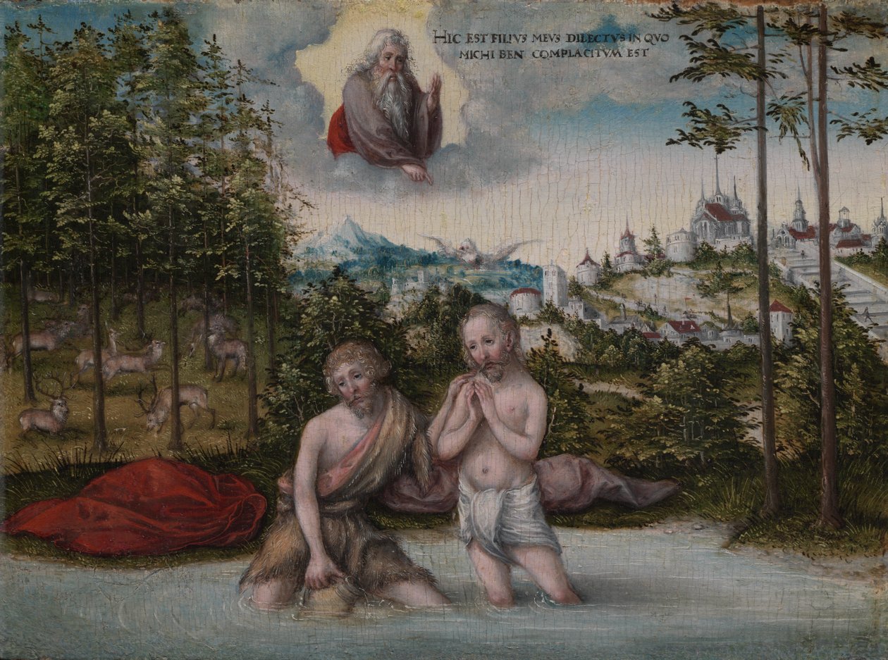 Kristi dåb af Lucas Cranach