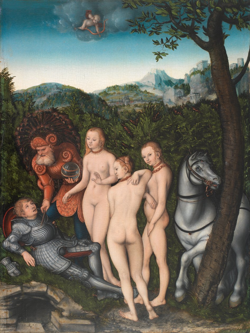 Dommen fra Paris af Lucas Cranach d.Æ.