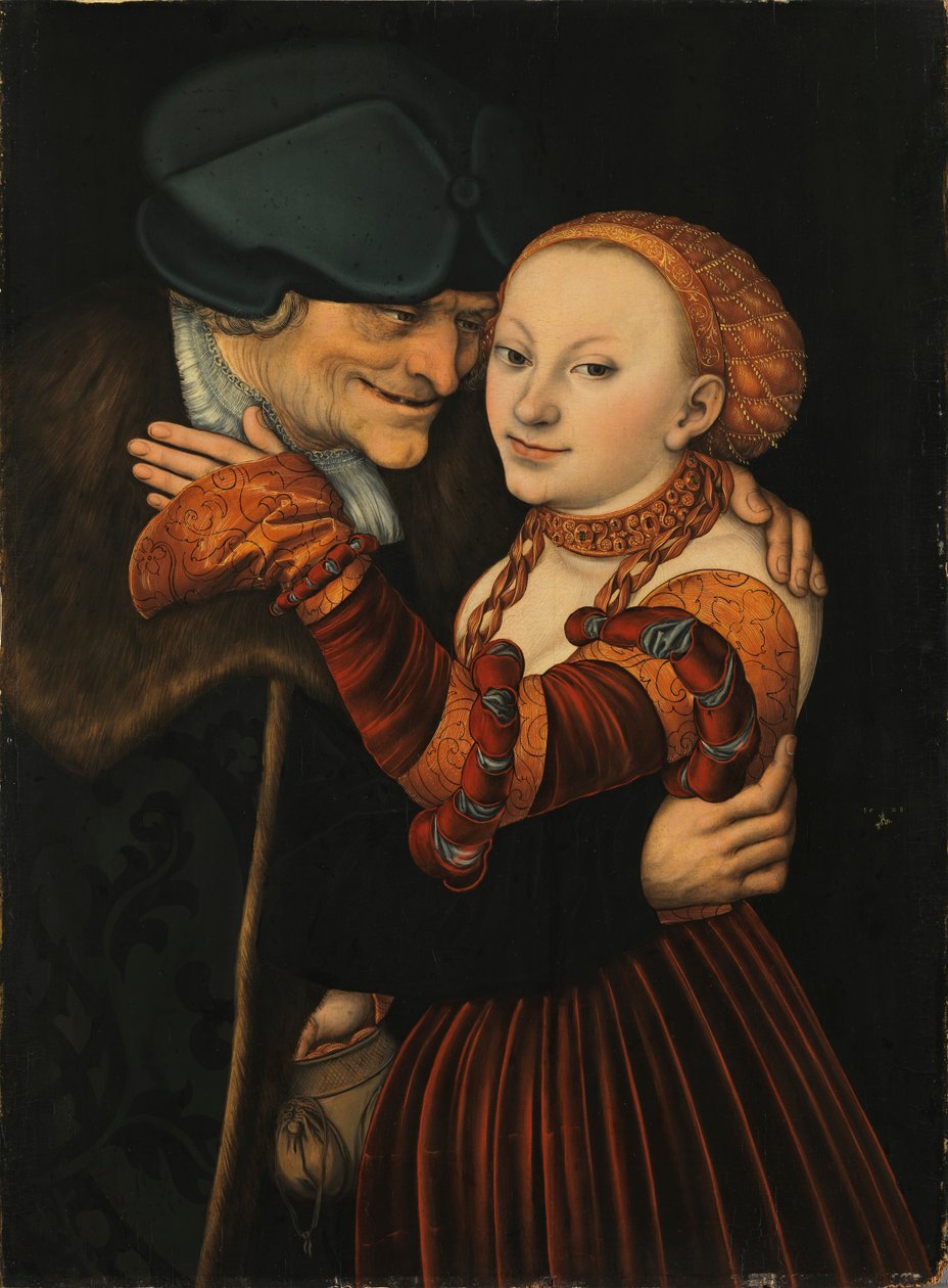 Et dårligt matchende par af Lucas Cranach the Elder
